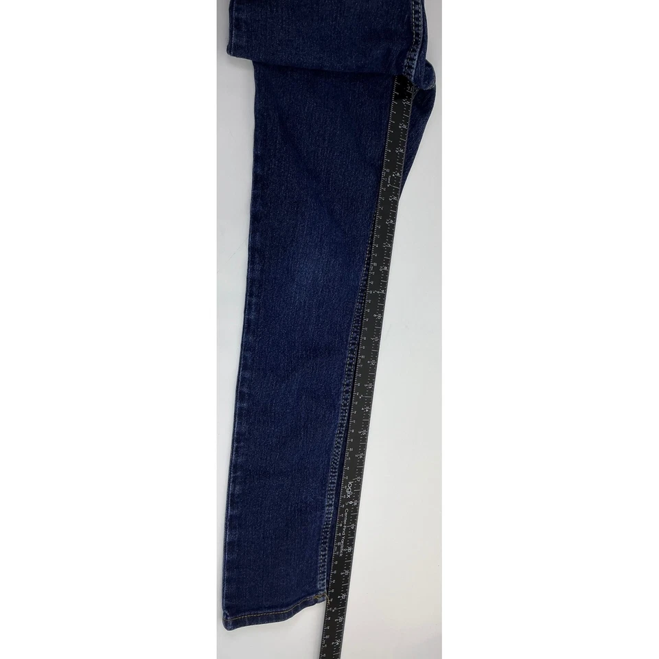 OshKosh Bgosh Skinny Jeans Girls Size 10R 10A Dark Wash Denim Pants - Image 4 of 4