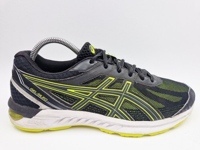 o4 Asics Gel-Sileo Laufschuh Schwarz Gr. 40,5 / Helle Sohle Rocket court Top