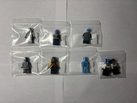 LEGO Marvel Villains RARE Minifigure Lot of 8! Electro sh0141, Ultron sh0169