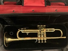 Vintage Olds Ambassador Trumpet with Pro-Pac Fabric Covered Hard Carrying Case