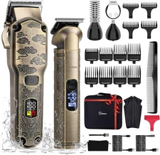 Hatteker Professional Hair Clippers for Men Beard Trimmer Clippers and Trimmer S