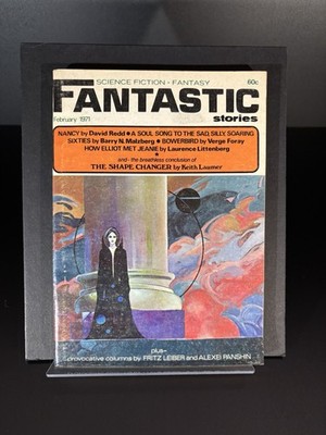 Feb 1971, FANTASTIC Stories, by David Redd, Malzberg, Foray, Littenberg