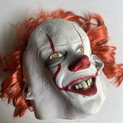 Pennywise It Chapter Two Stephen King Halloween Costume Latex Mask - FREE SHIP