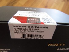  NEW SEALED AMD Ryzen 9 7900X Processor 5.6 GHz, 12 Cores/24 Threads AM5 RETAIL