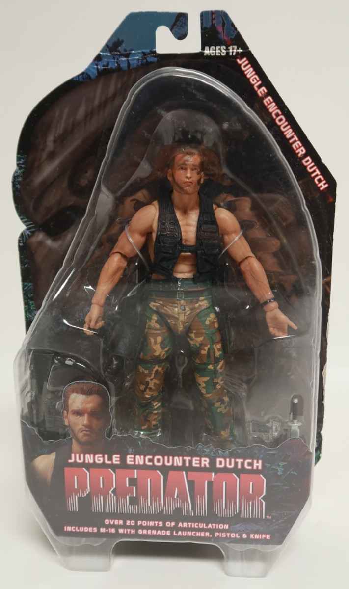 NECA Predator Series 9 Jungle Encounter Dutch 7 inch Action
