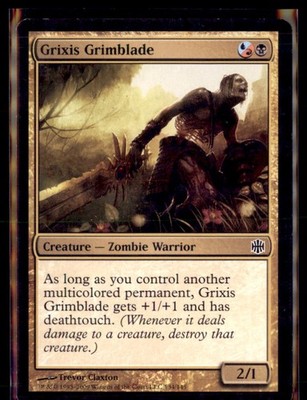 Magic: The Gathering Grixis Grimblade Alara Reborn 134/145 LP 5 Card Lot