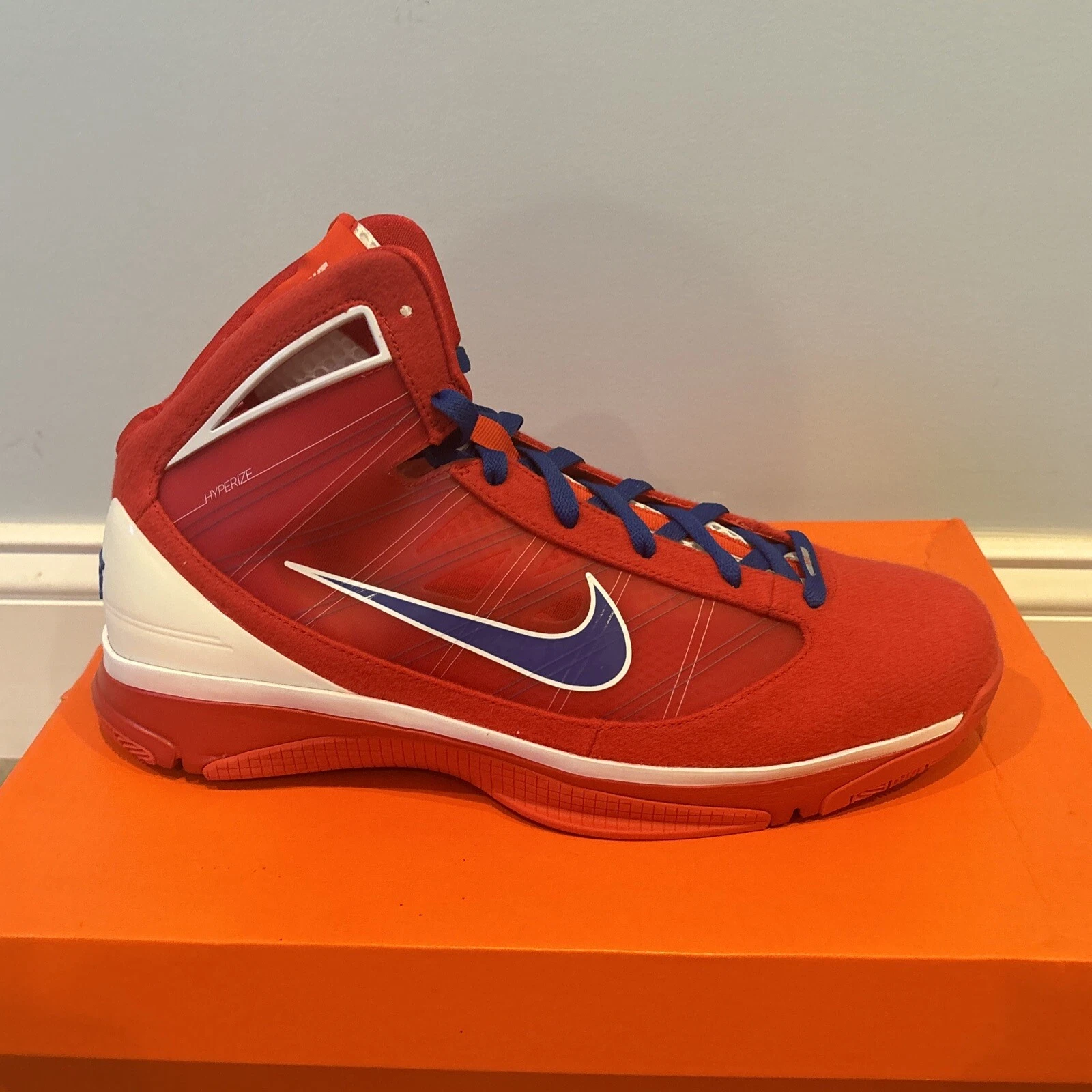 NIKE HYPERIZE SUPREME TAILLE 13 PE PHILADELPHIA PHILLIES 76ERS NBA HYPERDUNK KOBE DS