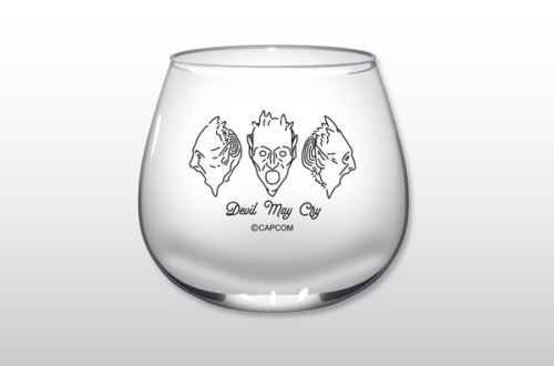 Devil May Cry Red Orb Wobble Glass DMC Capcom Café Original 2024 Limited - Imagen 2 de 2