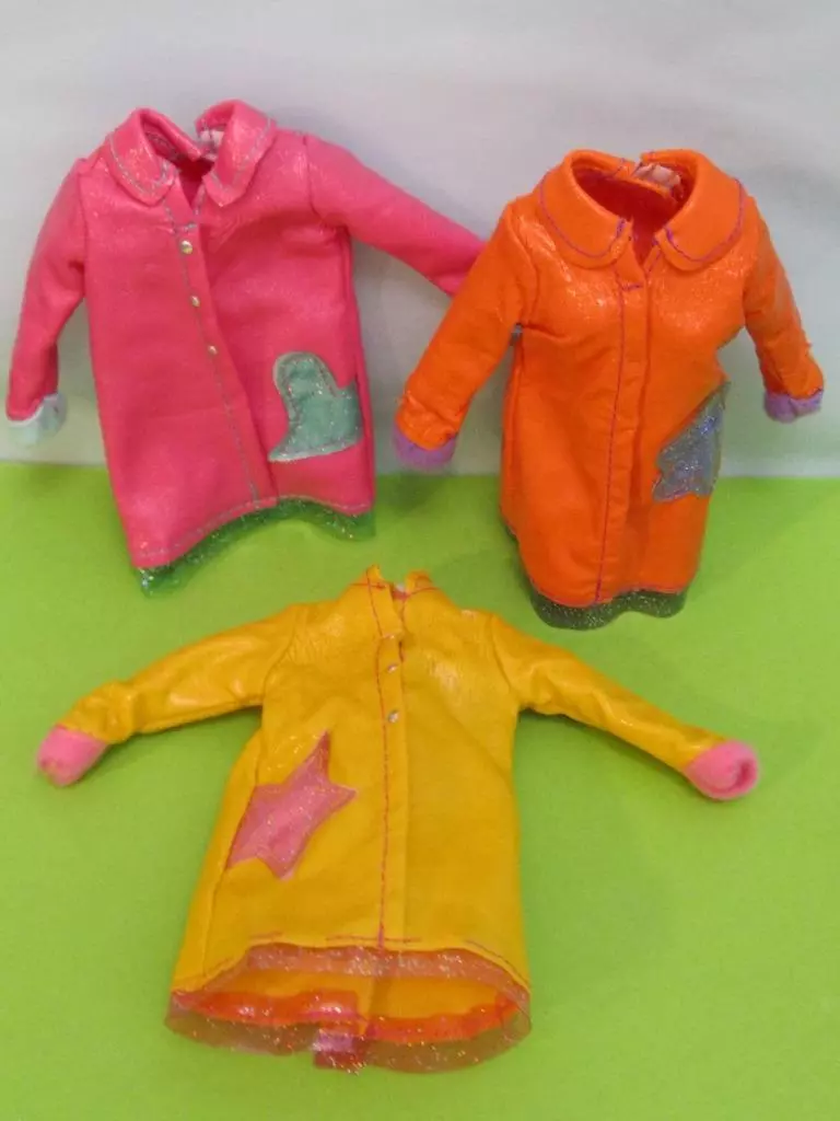 Barbie raincoat set top