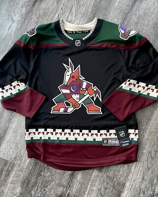 Arizona Coyotes Kachina Logo Fanatics Breakaway Black NHL