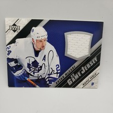 2005-06 UD Upper Deck Series 2 Game Jersey Bryan McCabe Autographed - #J2-MC