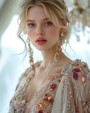 Blonde Girl Model Photo Risque 8x10 Art Print C10781