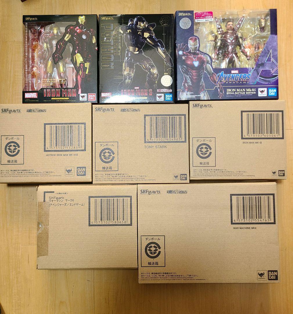 Marvel S.H.フィギュアーツ　まとめ売り S.H.Figuarts Marvel Characters Action Figure 26 Types Set Bulk