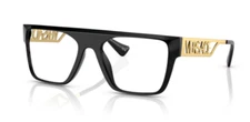 Versace  VE3326U GB1 Black/Gold 53 mm Rectangular Men's Eyeglasses