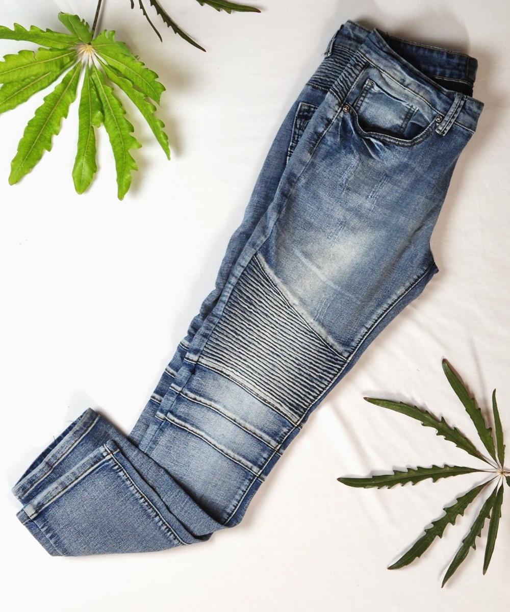 XRAY X-Ray Super Flex Moto Skinny Jeans Stretch Waist Band  display picture 2