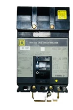 Square D FH36025 25 Amp 600V 3 Pole 65kA Circuit Breaker