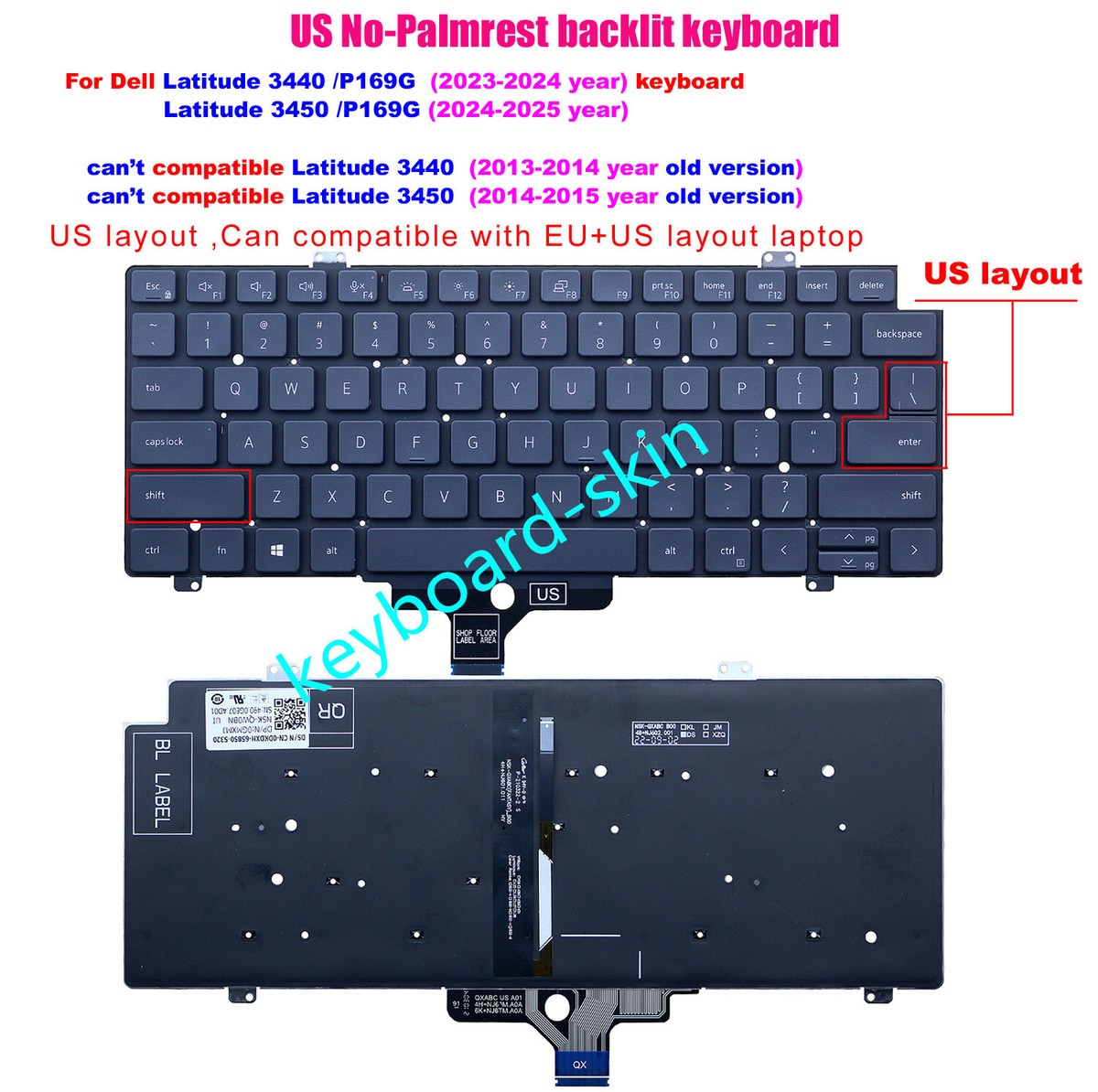 DELL Latitude E5440 ノートパソコン ハングルキーボード DELL