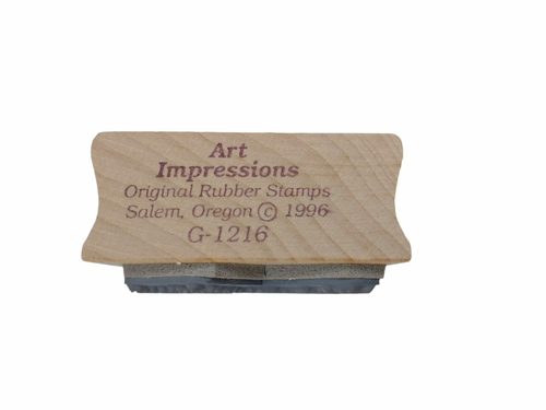 Fence Country wood mount rubber stamp Art Impressions G-1216 Countryside Rustic - Picture 2 of 6