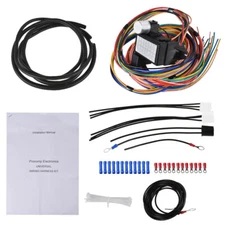 LABLT Wire Harness 14 Circuit 14 Fuse 12v Street Hot Rat Muscle Rod Wiring
