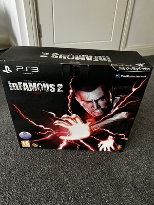 inFAMOUS 2 Collector's Hero Edition PlayStation 3 Spiel | OVP | PAL ~ PS3