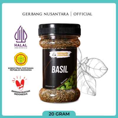 20gr Basil Flakes Leaves Kitchen Cooking Spice Natural Organic Fresh Pure Hygien