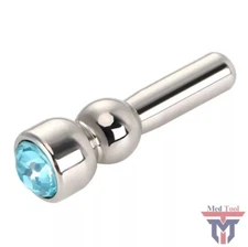 Male Stainless Steel Urethral Dilator Sound Penis Plug NEW