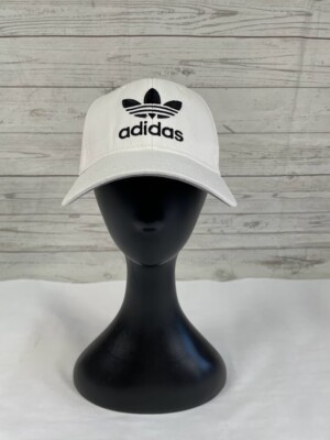 Adidas Originals White Baseball Cap Hat SnapBack OSFM - Main Image