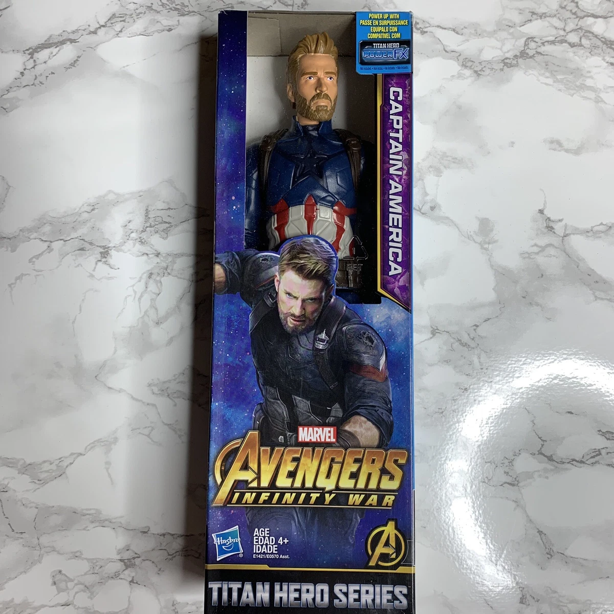 Marvel Avengers: Infinity War Titan Hero Power FX Captain America