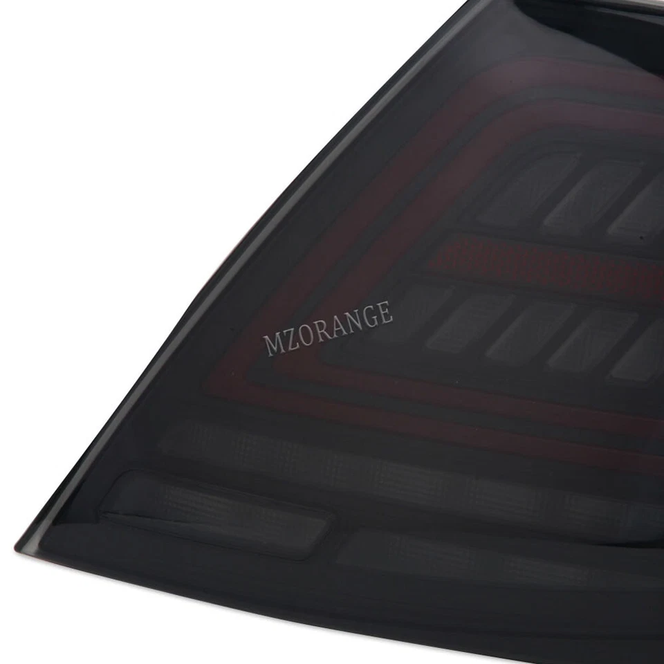 Smoked LED Tail Lights For Mercedes Benz W204 C200 C250 C300 2007 2008 2009-2014 - Image 4 of 4