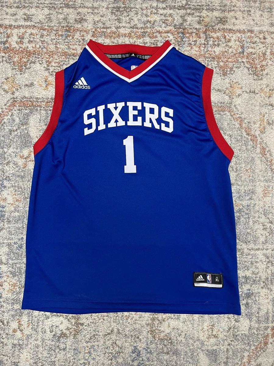Adidas NBA Basketball Philadelphia 76ers Sixers #1 Carter-Williams Jersey XL