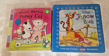 Baby Board Book Disney Jigsaw Book Winnie the Pooh Rhymes Poppy Cat Lara Jones