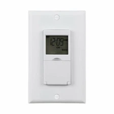 BN-LINK 7 Day Programmable Timer Switch, Single Pole and 3 Way Both Use, 18 ON/O