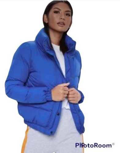 Retro Bomber Puffer Jacket ~ Size 