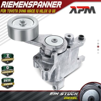 Spannrolle Keilrippenriemen für Toyota Dyna Hiace IV Hilux VI + VII 2.5L 3.0L