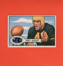 1951 Bowman #59 Jerry Shipkey VG/EX Pittsburgh Steelers #33445