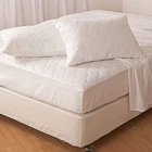 SINGLE BED Mattress Protector Quilted Poly Cotton Quality # BEST PRICE UK #