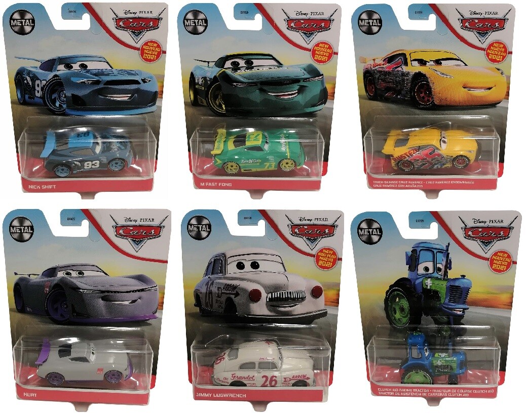 Mattel Disney Pixar Cars 3 Spielzeug Rennautos Modelle 1:55