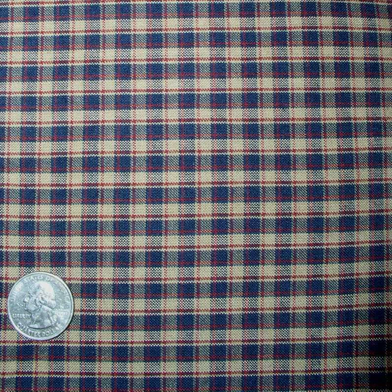 Xadrez americano marinho Homespun Valances camadas primitivas cortinas country cabine - Imagem 3 de 4