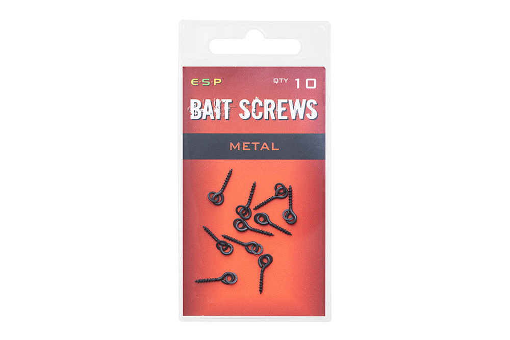 ESP Metal Bait Screws NEW Carp Fishing Flexi Ring Bait Screws