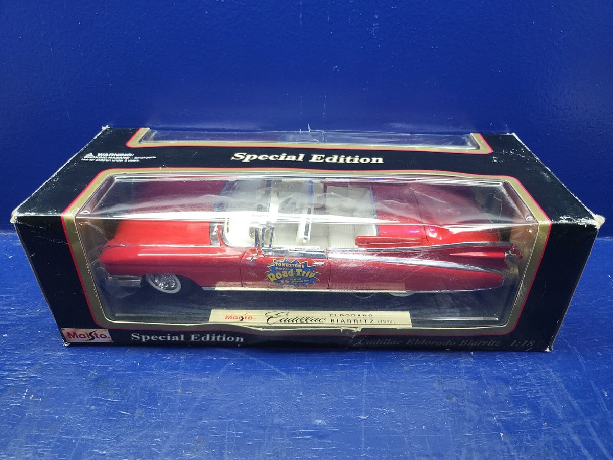 1/18 Maisto 1959 Red Cadillac Eldorado Biarritz Special Edition