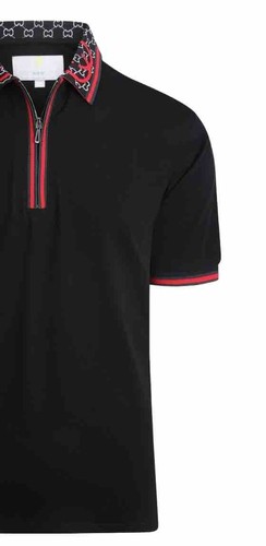 Men's Luxurious Fine Cotton Polo Shirt,Italian Style,Stretch M to 3XL…A28.A - Picture 9 of 13