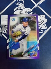 2021 Topps Chrome #43 Shota Fukushima Purple Refractor /299 NMT-MT or Better 