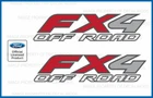 (2x) 97-10 Ford F250 FX4 OffRoad Decals Stickers F Truck Super Duty Off Road Bed