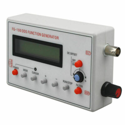 FG-100 DDS Sinus Signalgenerator Dreieck Rechteck 1HZ-500KHz Frequenz LCD1602 KG