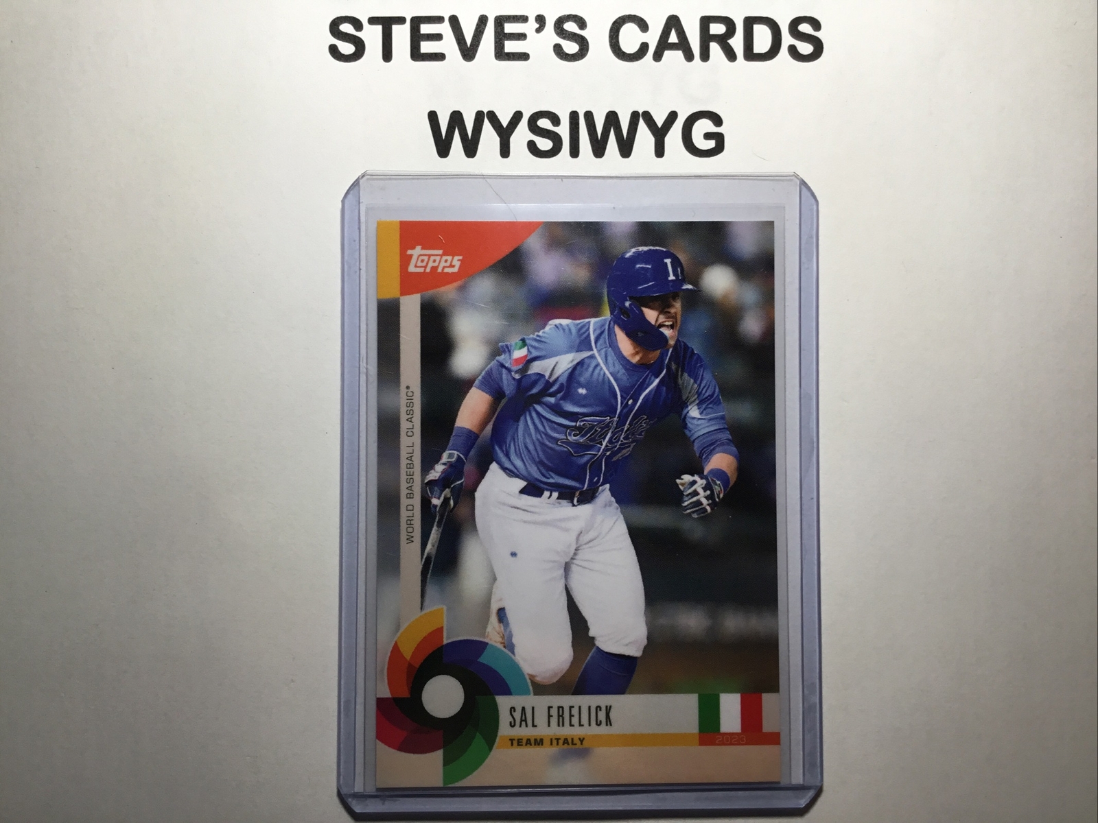 2023 Topps World Baseball Classic Global Stars #17 Sal Frelick Team Italy 