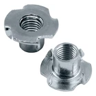 Drive-in nuts drive-in thread wood thread nut galvanized 10 / 50 / 100 pieces