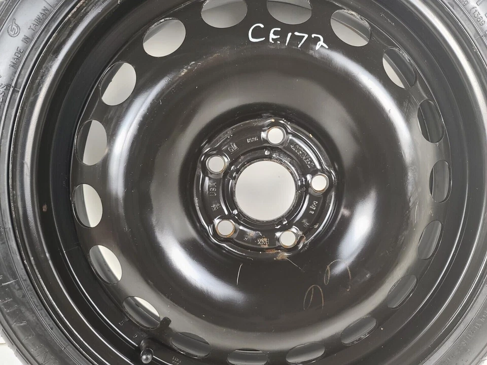 Neumático de repuesto con kit Jack 16" para Chevrolet Volt 2016-2019 OEM genuino Donut Foto 3 de 4