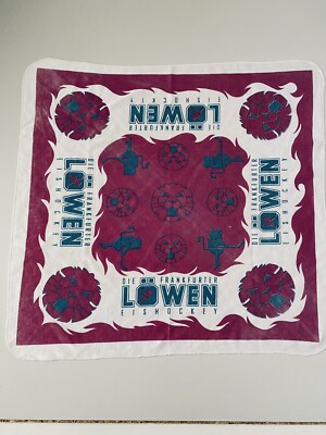 Ein Handtuch/Kopftuch/Fanclub Löwen/Die Frankfurter LÖWEN Eishockey 50x50/#361