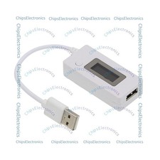 LCD Micro USB Tester Digital DC Volt Amp Power Meter Power Bank Indicator