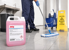 Jantex Pink Disinfectant Cleaner 5L Multi Purpose Floor Surface Cleaner Bacteric 2.00 per litre